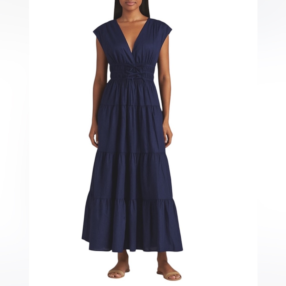 NWT💥Rebellion Blue Maxi Dress, small
